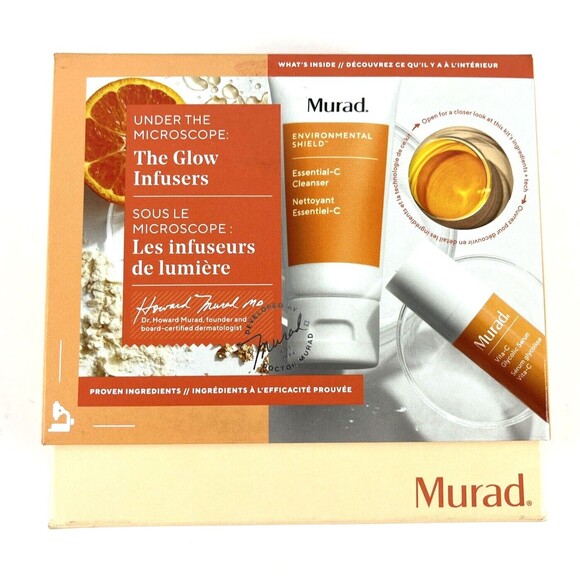 Murad Under the Microscope The Glow Infusers Vitamin C Cleanser & glycolic serum - Picture 2 of 7